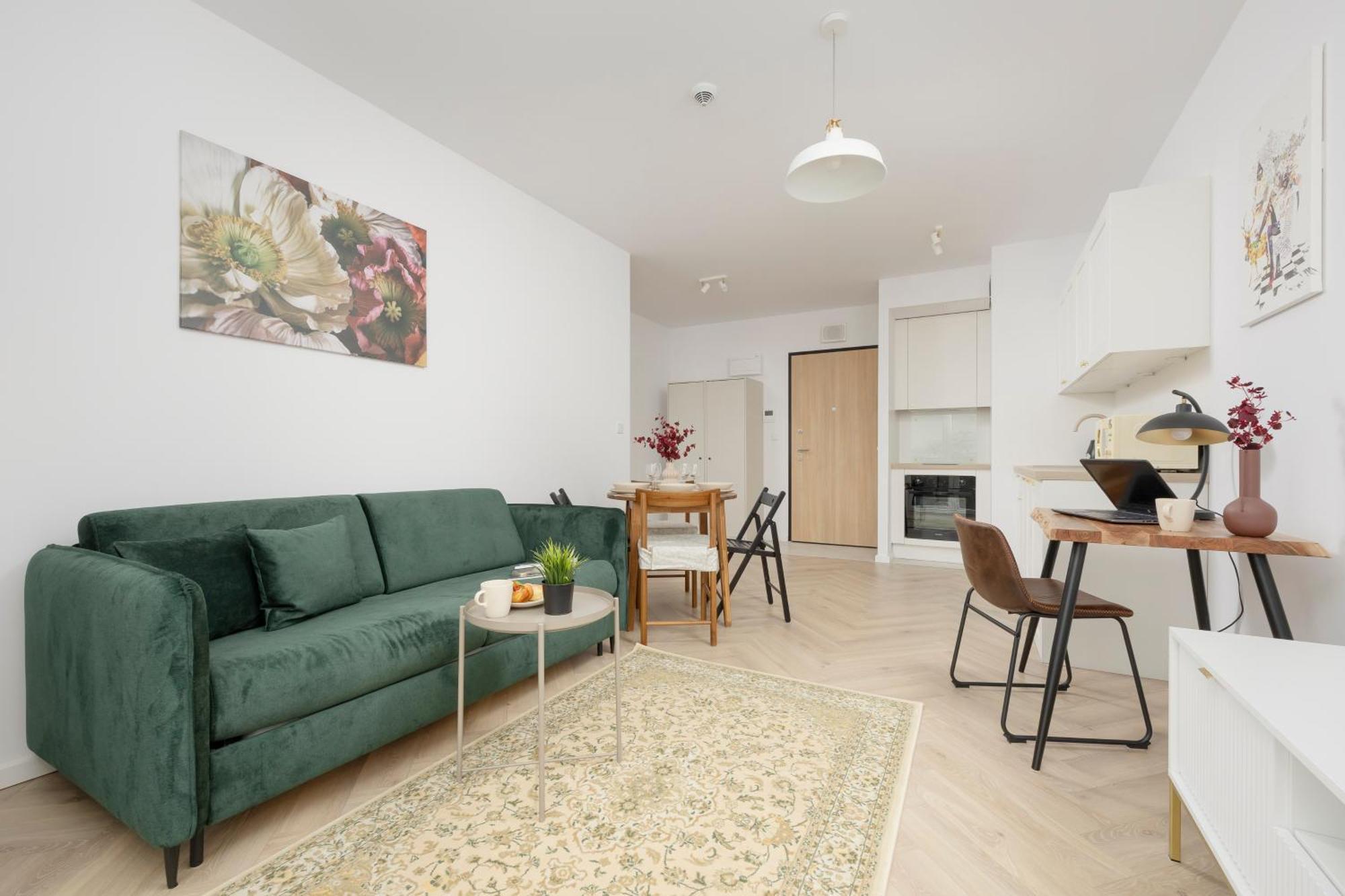 Modern Apartment With Balcony Near Aleje Jerozolimskie By Noclegi Renters 华沙 外观 照片